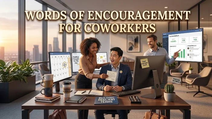 Words of Encouragement for Coworkers