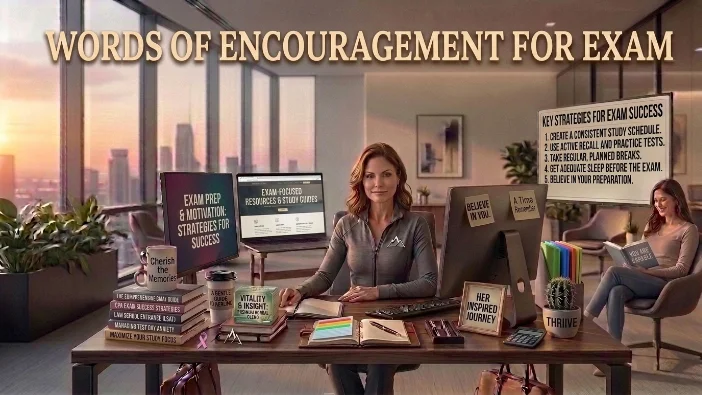 Words of Encouragement for Exam