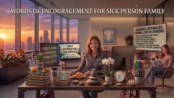 Words of Encouragement for Sick Person Family