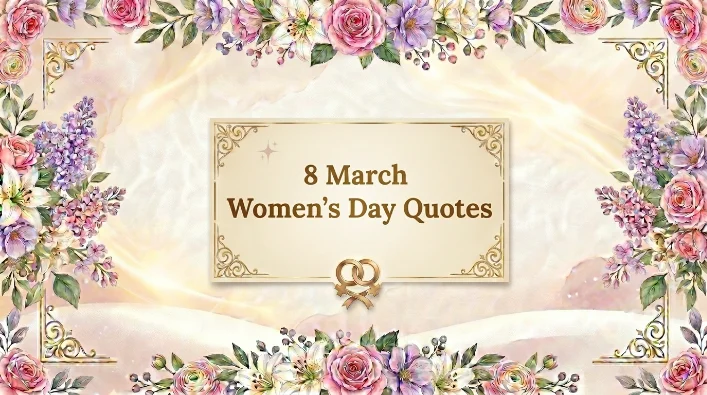 8 March Women’s Day Quotes
