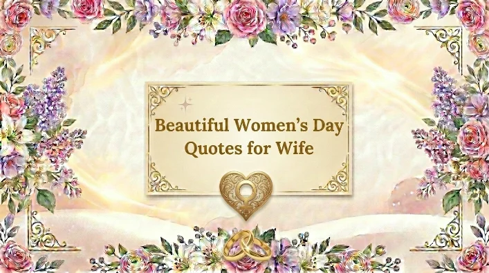 Beautiful Women’s Day Quotes for Wife