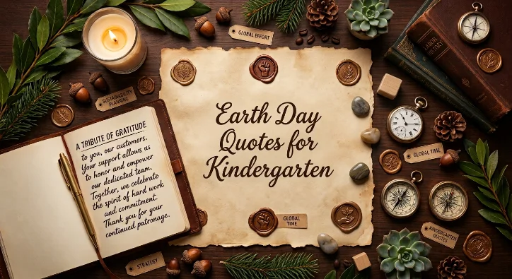 Earth Day Quotes for Kindergarten