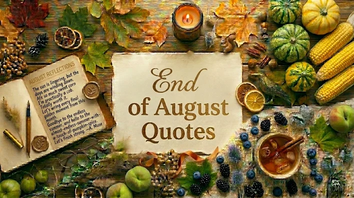 End of August Quotes