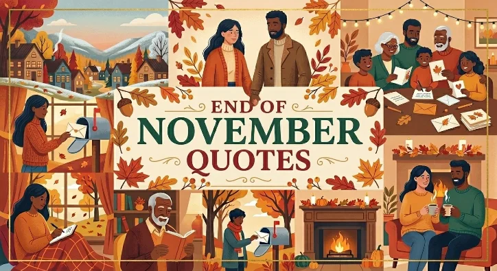 End of November Quotes