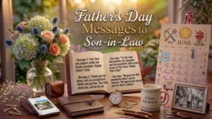 Father's Day Messages to Son-in-Law