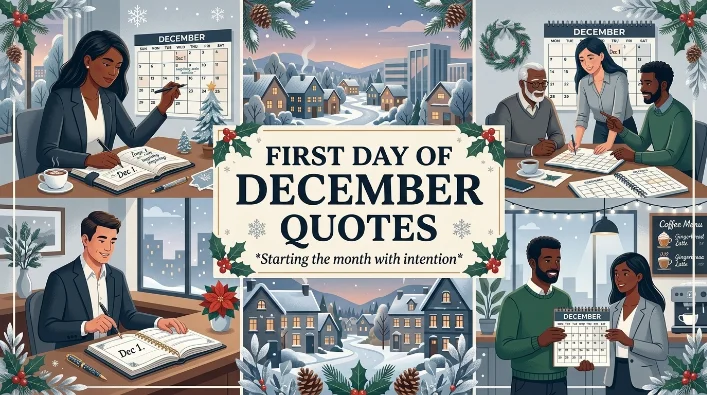 First Day of December Quotes