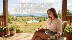 First Day of July Quotes