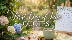 First Day of June Quotes