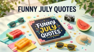 Funny July Quotes