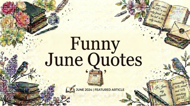 Funny June Quotes