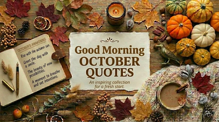 Welcome October Quotes