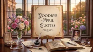Goodbye April Quotes