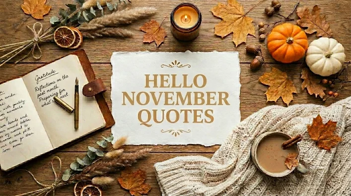 Hello November Quotes