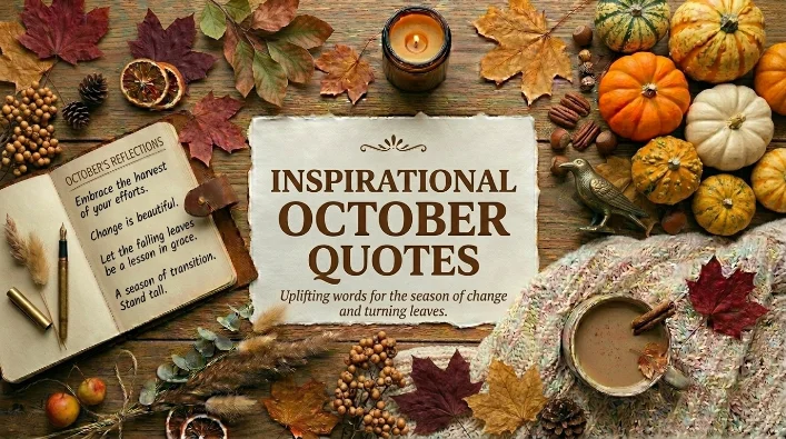 Inspirational October Quotes