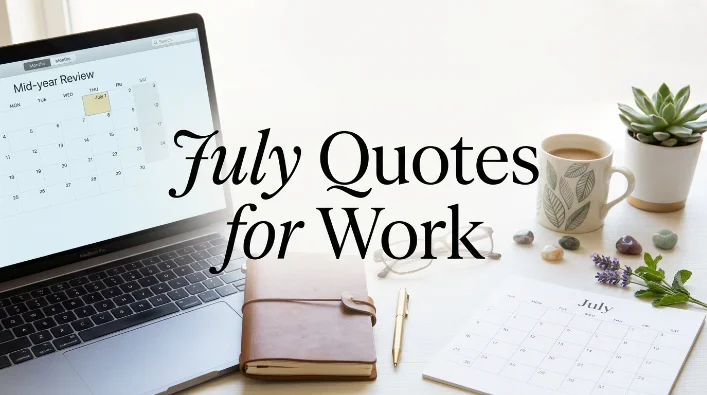 July Quotes for Work