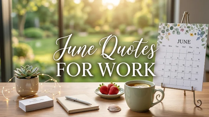 June Quotes for Work