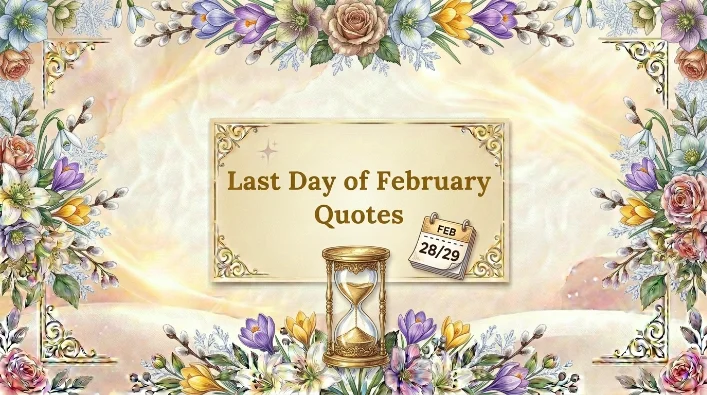 Last Day of February Quotes
