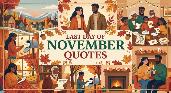 Last Day of November Quotes