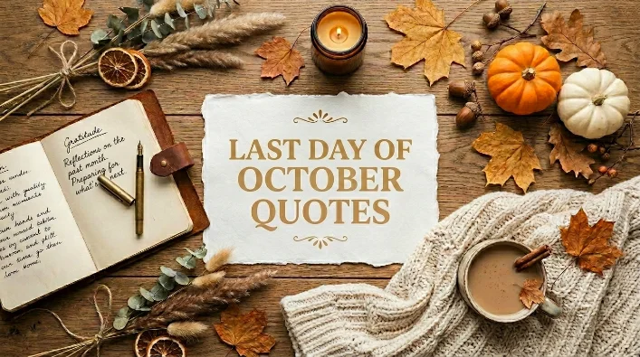 Last Day of October Quotes