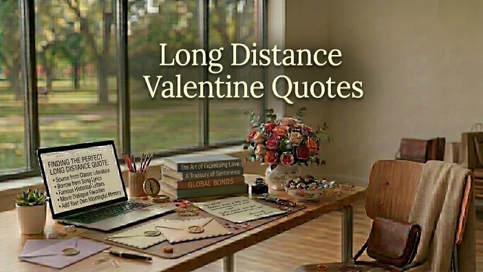 Long Distance Valentine Quotes
