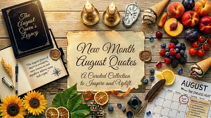 New Month August Quotes