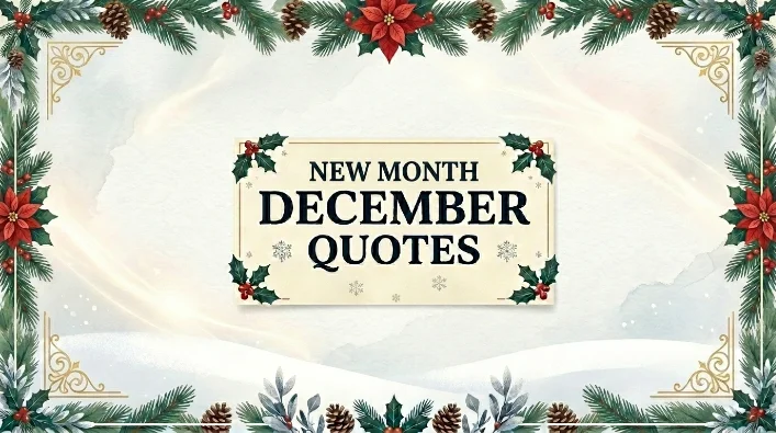 New Month December Quotes