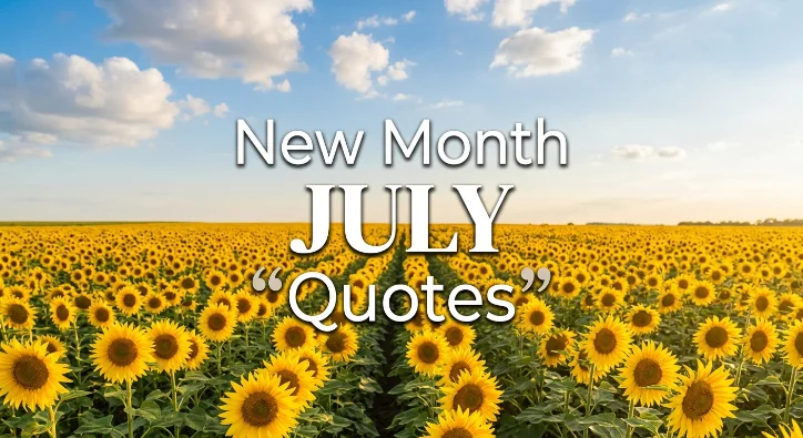 New Month July Quotes