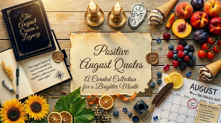 Positive August Quotes
