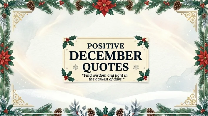 Positive December Quotes