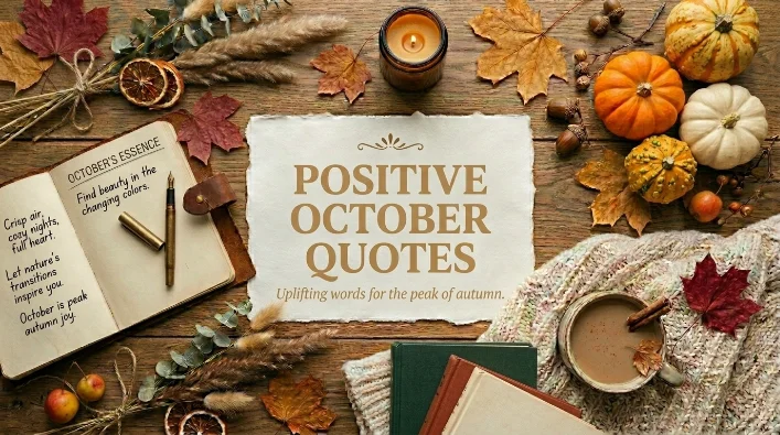 Positive October Quotes