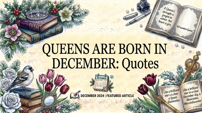 Queens Are Born in December Quotes