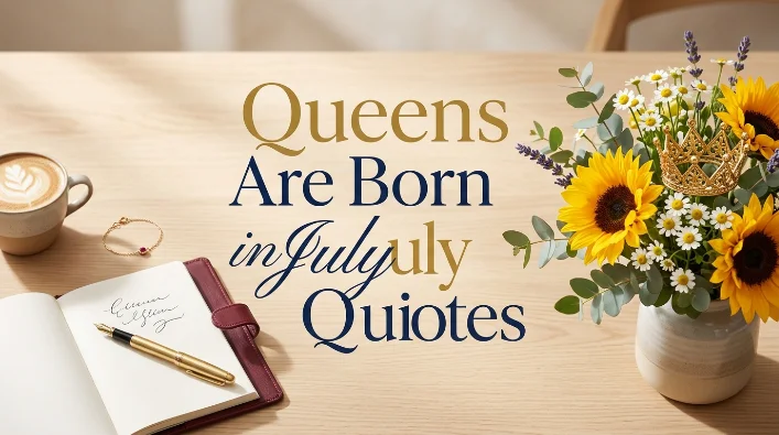 Queens Are Born in July Quotes