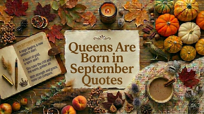 Queens Are Born in September Quotes