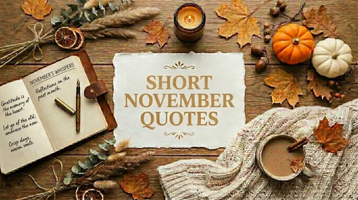 Short November Quotes