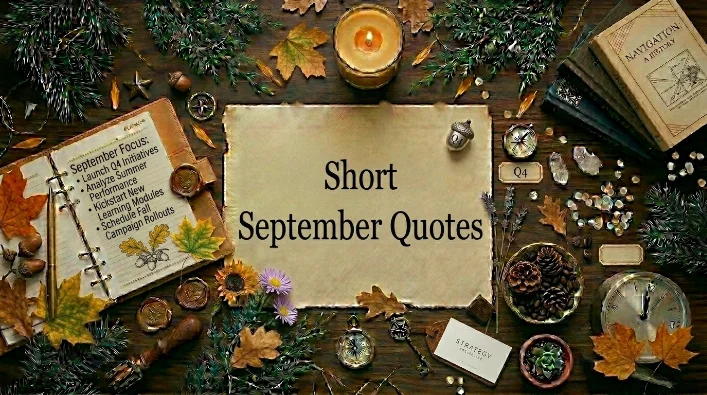 Short September Quotes