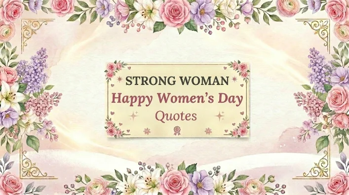 Strong Woman Happy Women's Day Quotes