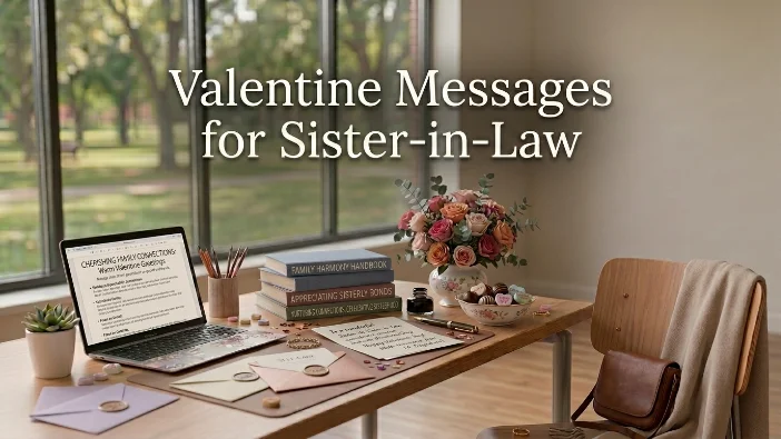 Valentine Messages for Sister-in-Law