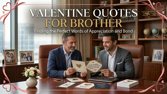 Valentine Quotes for Brother