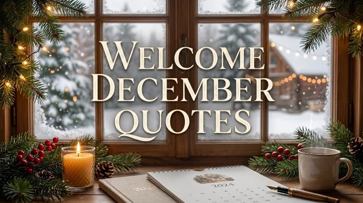 Welcome December Quotes