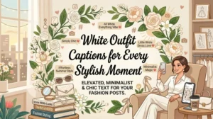 White Outfit Captions for Every Stylish Moment